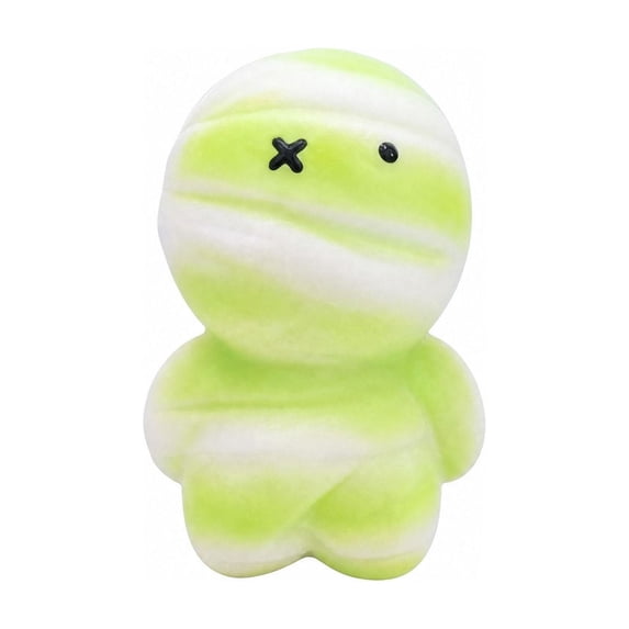 Mummy Bread Squishy Fidget Toy Glitter Squishy Stress Relief Slow Rising Squeeze Ball for Kids Teens Adults Party Favor Goodie Bag Filler Stocking Stuffer