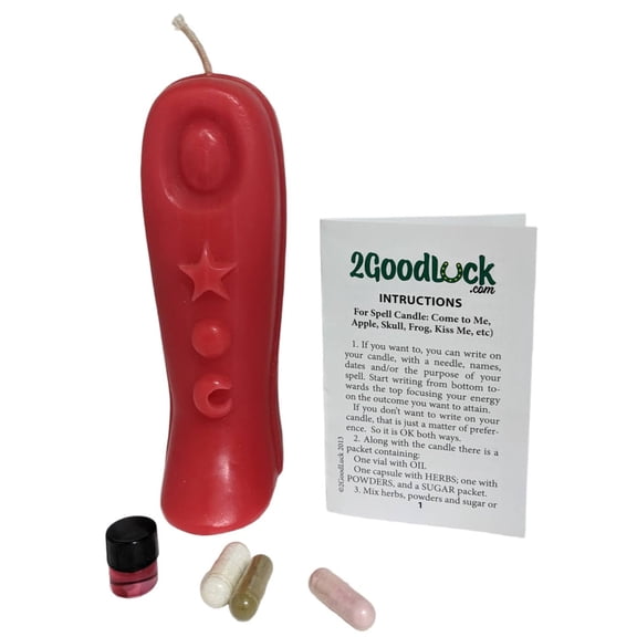 Mummy Candle KIT - Reverse Evil & Draw Positive Vibrations - Momia