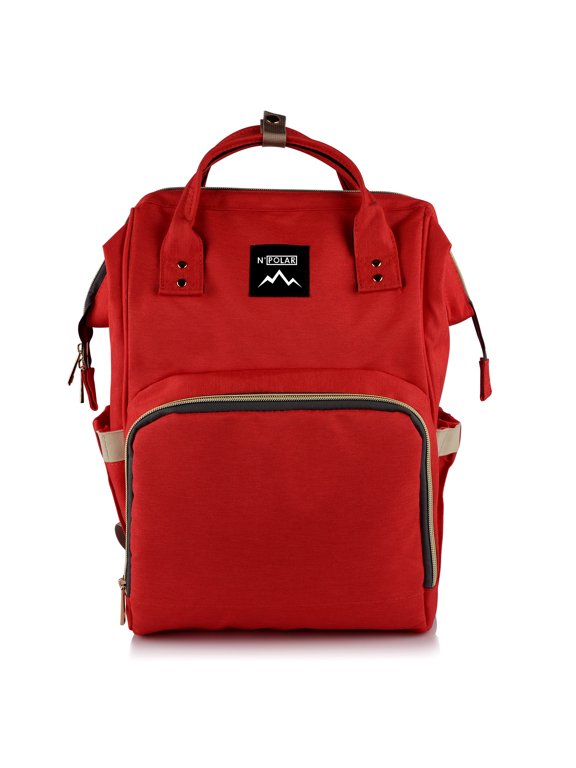 Mummy Diaper Bag Backpack Water-Resistant Large Capacity Travel Nappy Backpack Baby Nursing Handbag for Mom Dad Baby Care