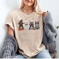 thumbnail image 1 of Mummy French Bulldog Halloween French Bulldog Witch Dog Mom T-Shirt, Multicolors, Size S-5XL, 1 of 5
