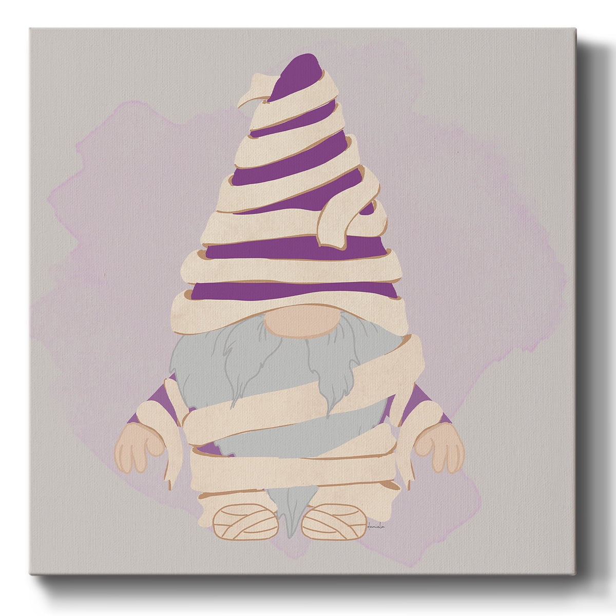 Mummy Gnome- Gallery Wrapped Canvas