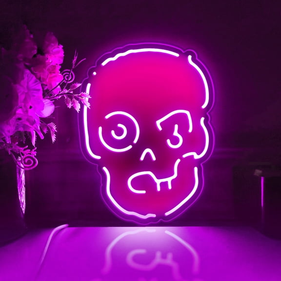 Mummy Led Light Box, Dimmable Neon-Like Light Signs USB Power for Wall Decor Bedroom Decoration, RGB Light (WxH) 11"x15"