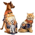 thumbnail image 1 of Mummy Maltese Happy Halloween with Pumpkins Bats Spooky Fun Hawaiian Summer Shirt for Small Medium Large Dog Cat Maltese Dog Lover Gifts Idea - 00019, 1 of 6