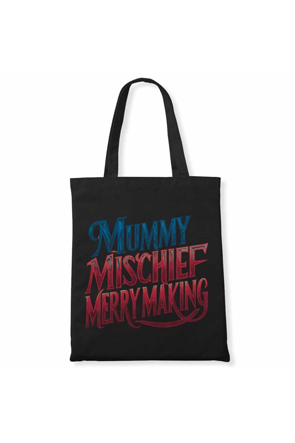 Mummy Mischief Merrymaking Funny Halloween Nurse Fall Scrub Women Canvas Bag 1Pc