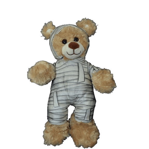 Mummy Morph Suit 6"-10" Plush Toy Costume, Halloween Dress-Up Outfit for Stuffed Animals