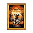 thumbnail image 1 of Mummy Rottweiler Happy Halloween with Pumpkins Bats Spooky Fun Acrylic Plaque with Wood Photo Frame Box Rottie Dog Lover Gifts Idea Light Box - 00019, 1 of 5