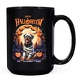 thumbnail image 1 of Mummy Rottweiler Happy Halloween with Pumpkins Bats Spooky Fun Mug Rottie Dog Lover Gifts Idea Coffee Tea Cup - 00019, 1 of 4