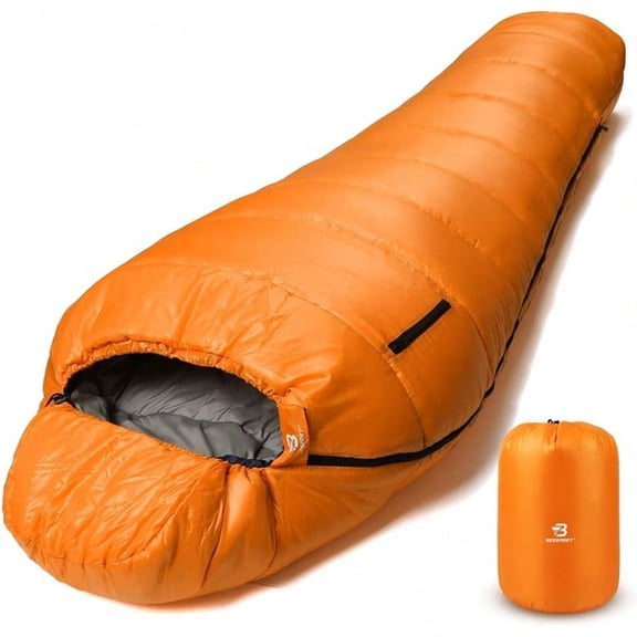 Mummy Sleeping Bag 1545 Extreme 34 Season Sleeping Bag for Adults Cold Weather Warm and Washable for Hiking Traveling Outdoor Activities