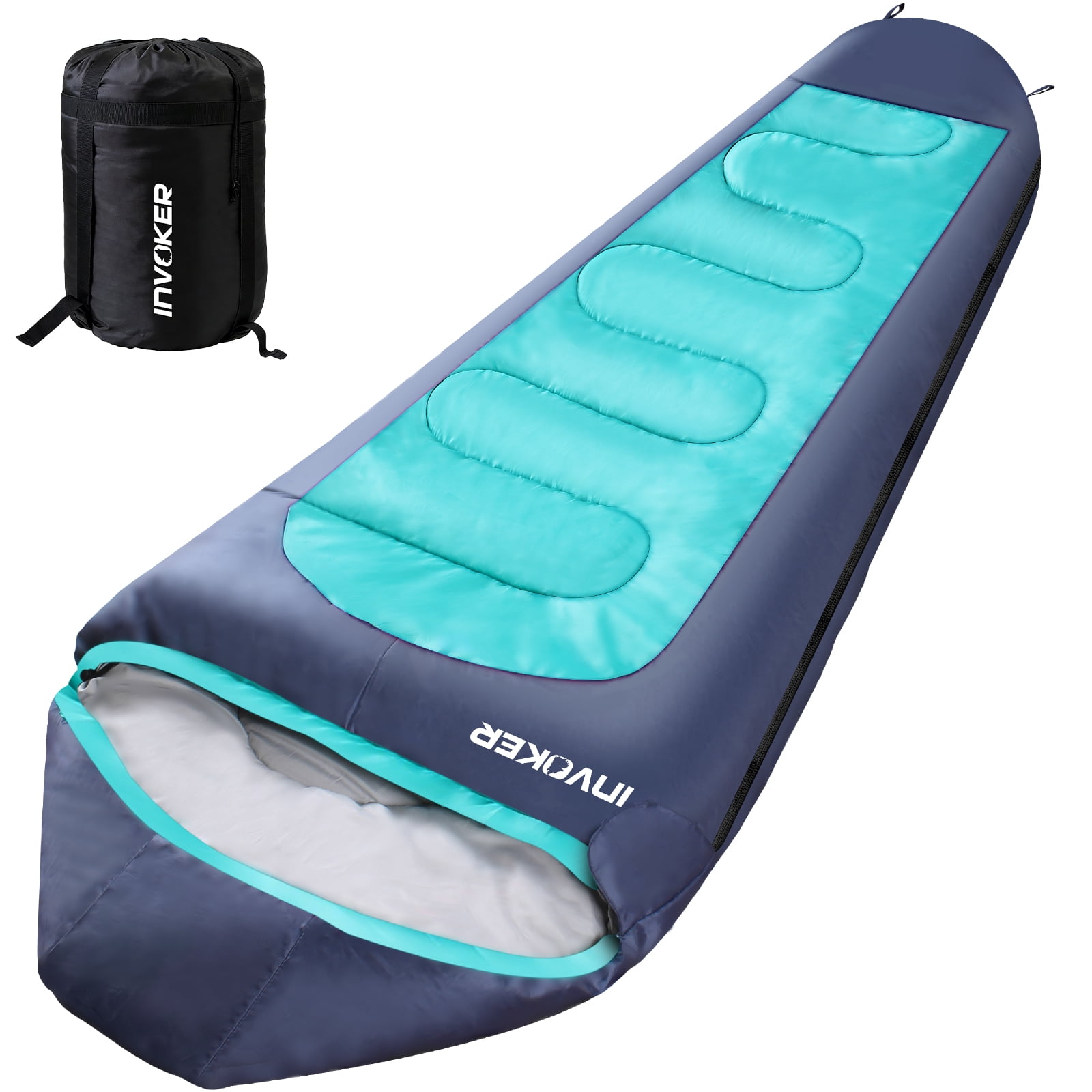 Invoker Mummy Sleeping Bag | 23 ℉ Extreme 3-4 Season Sleeping Bag for Adults Kids Cold Warm Weather for Camping Hiking Backpacking