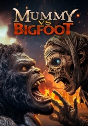 Mummy Vs Bigfoot (DVD), Wild Eye Releasing, Horror