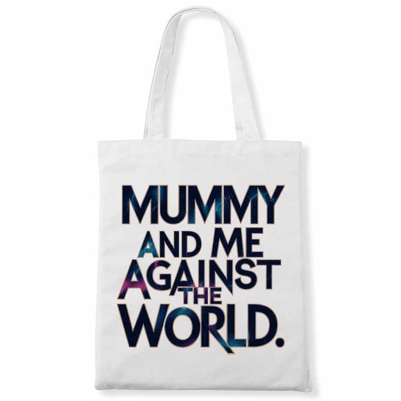 Mummy and me against the world. Pumpkin Spice Fall Autumn Gnomes Canvas Bag 2Pcs
