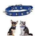 thumbnail image 1 of Mumup Studded Cat Collar,Anti-Bite Rivet Pu Leather Spiked Dog Collar，Protective Pet Neck  Dog Collars for Xs Small Medium Large Boy Dogs Male Cats, 1 of 6