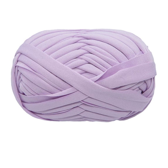 Mumup T-Shirt Yarn Knitting Yarn Fabric Crochet Cloth for Summer Hand DIY Bag Blanket Cushion Crocheting Projects 100g
