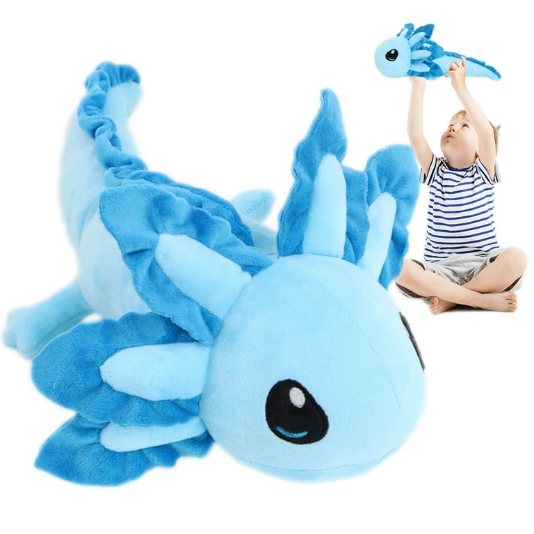 Axolotl Plush Toy,Soft Cute Axolotl Stuffed Animal Salamander Axolotl Plush  Doll Gifts for Boys Girls