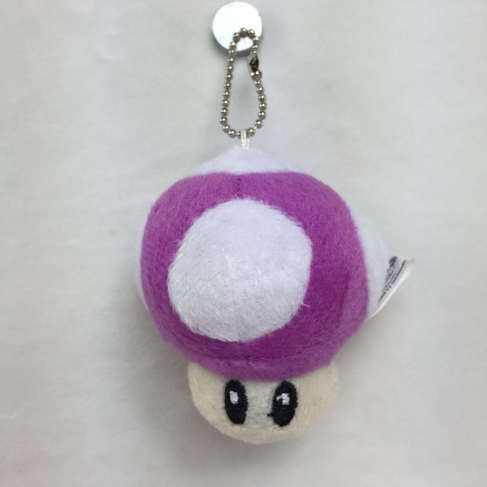 Munboo 3" Super Mushroom Stuffed Animal Plush Toy Anime Cartoon Plush Doll for Kids Birthday