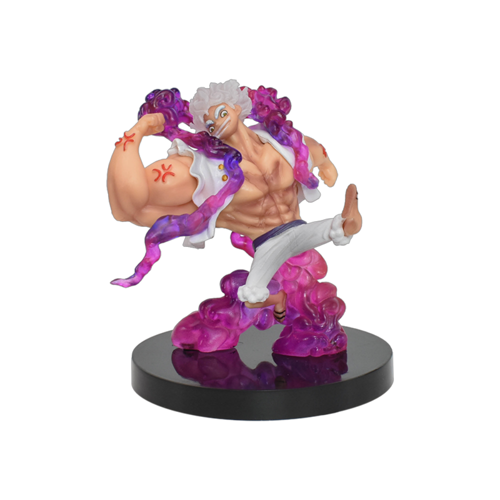 Munboo 4.7" Gear 5 Luffy Action Figures, Anime Figure Model Birthday