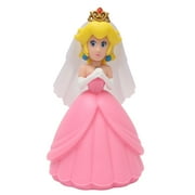 Munboo Super 5" Princess Peach Bride Action Figure All Star Collection Collectible Toy Model Birthday Gift for Kids
