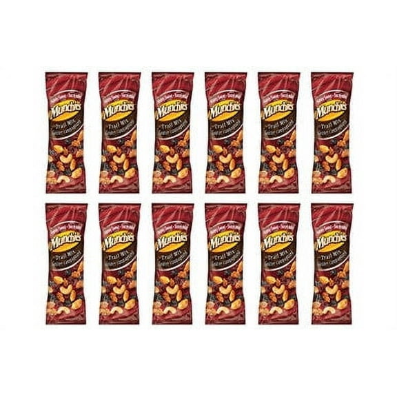 Munchies Honey Sweet Trail Mix Snacks ( 12ct x 35g/1.2 oz) {Imported from Canada}
