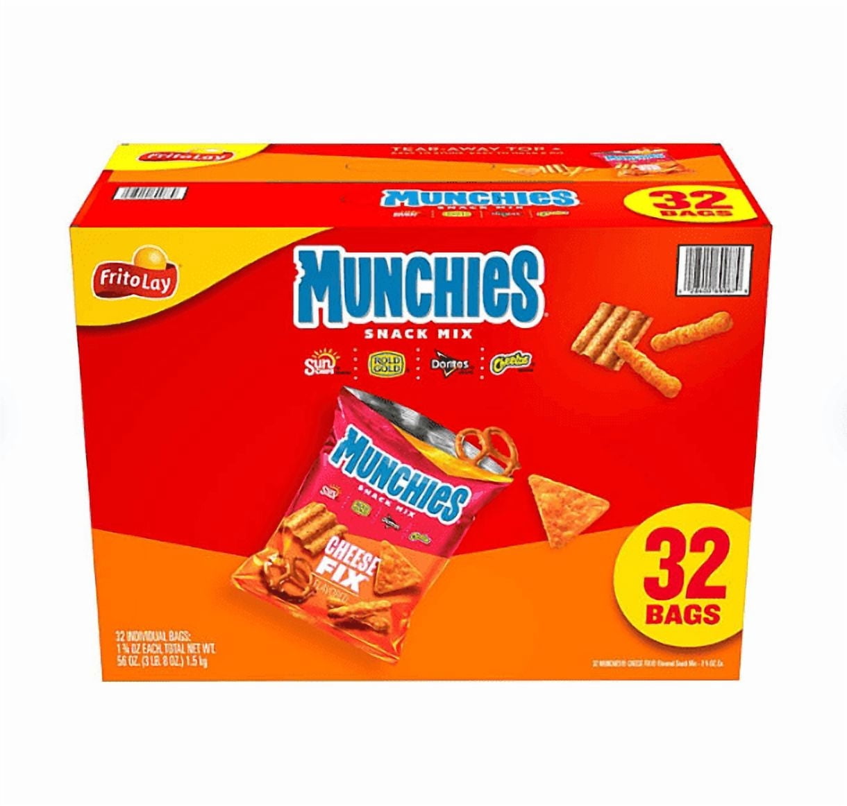 Munchies Snack Mix Cheese Fix, 1.75 oz., 32 pk.99000879700-S