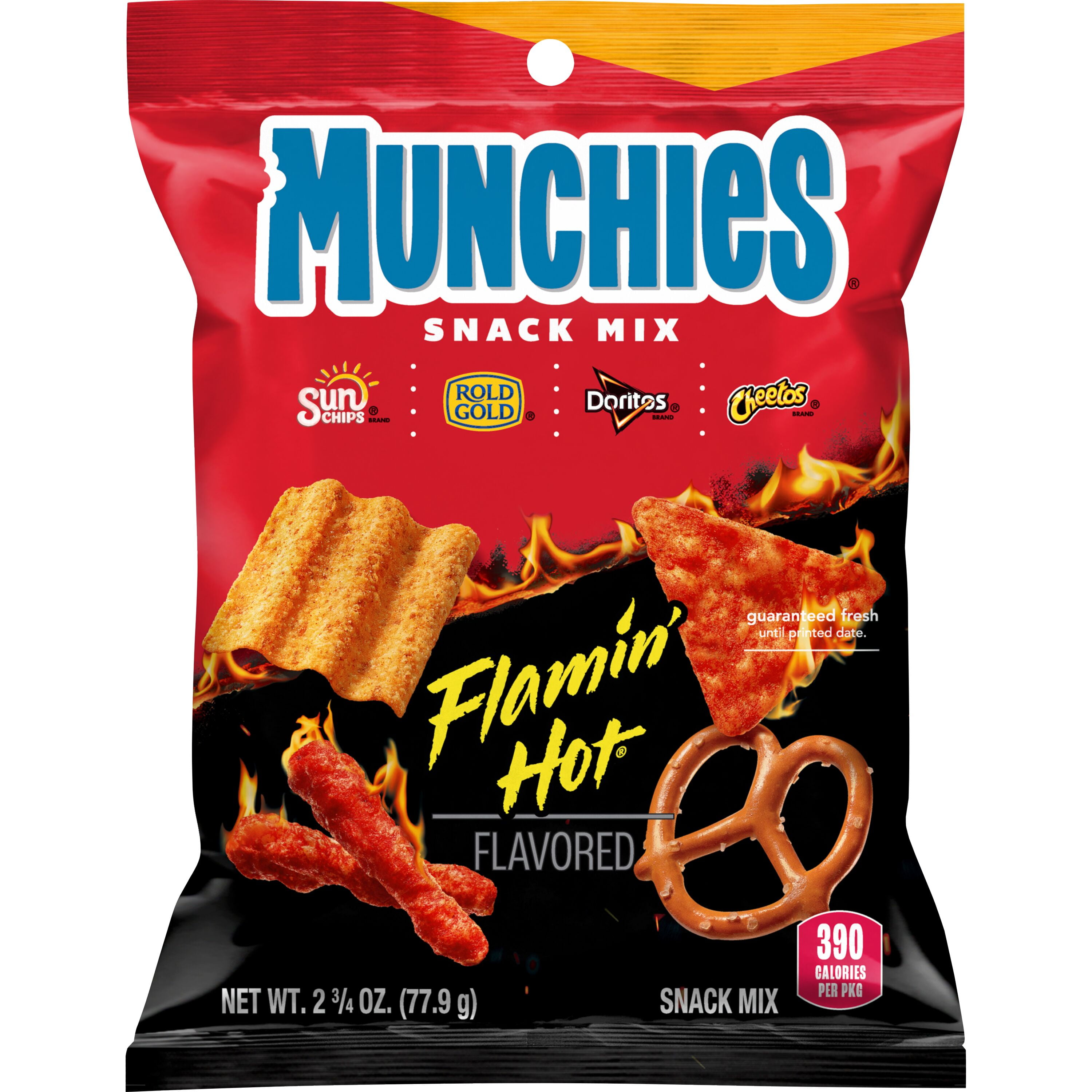 Munchies Snack Mix Flamin' Hot Flavored 2 3/4 Oz