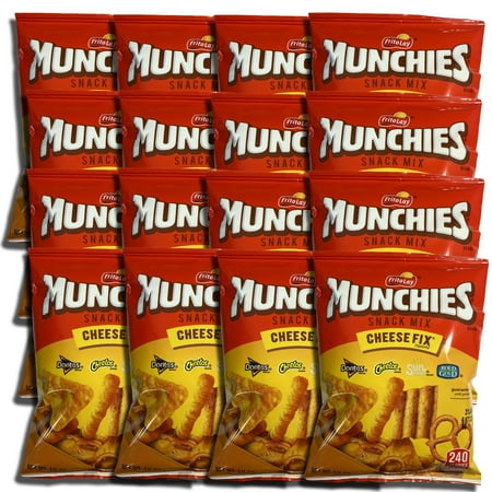 Munchies Snack Mix Value Pack by Cheese Fix | 1.75 Oz | Pack Of 16
