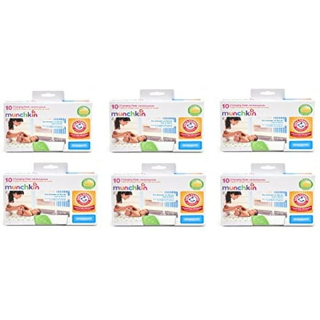 Munchkin A&H Disposable Diaper Changing Pad, Ultra-Absorbent, 60 Count
