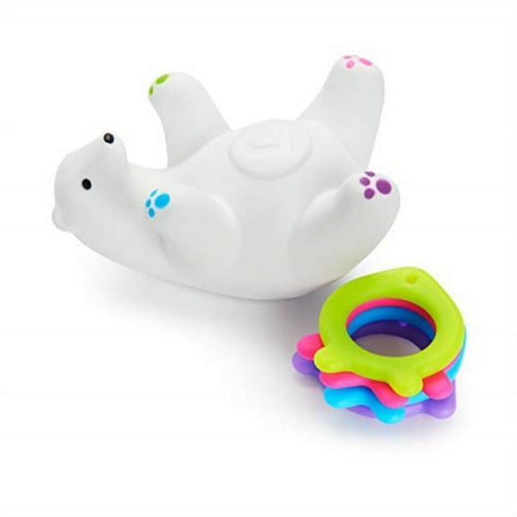 Munchkin Arctic Polar Bear Baby Bath Toy, 12 Months+, Multi-Color
