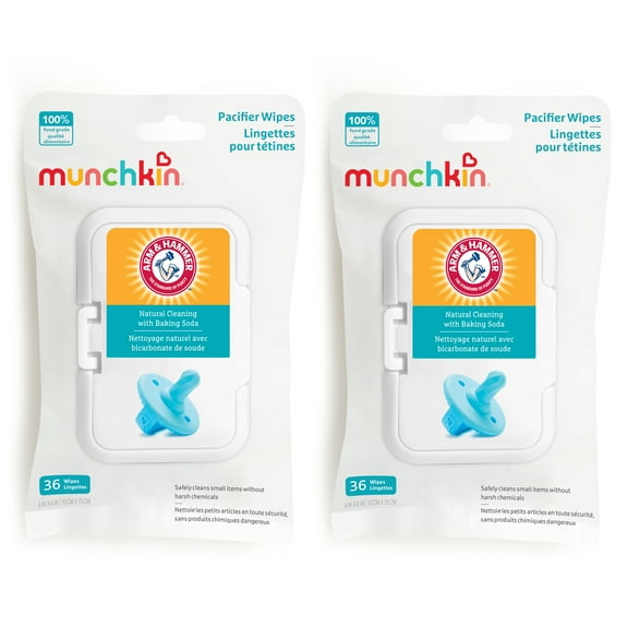 Munchkin® Arm & Hammer™ Pacifier Wipes, 72 Count, 2 Pack