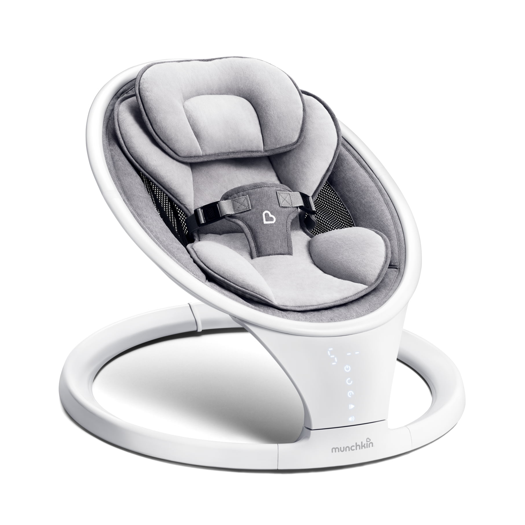 Monbebe Tranquility Bluetooth Enabled Indoor Baby Swing, Stardust