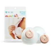 Munchkin  Breast Milk Wearable Silicone Collector Cup and Storage, 1.5 oz Capacity, 2 Pack