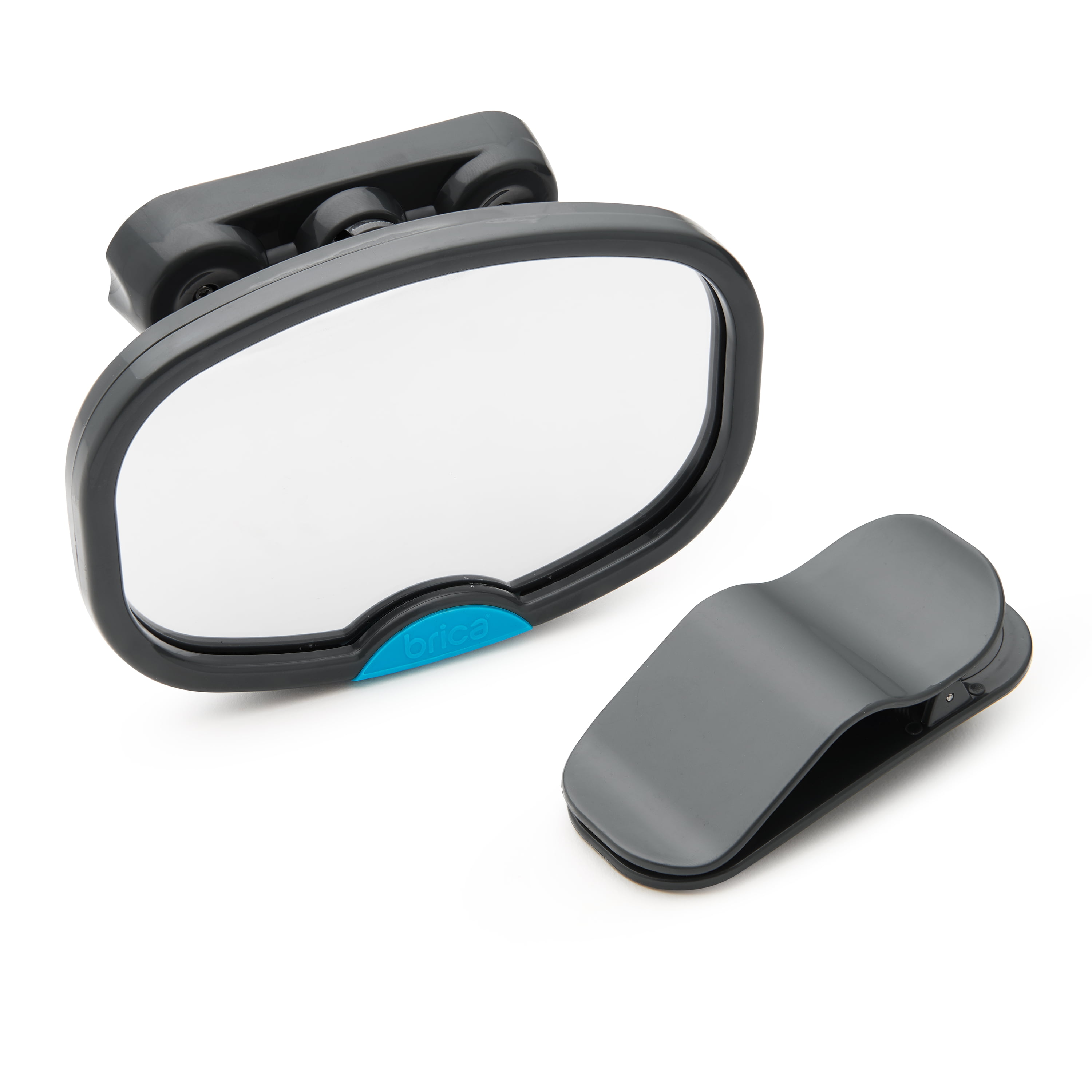 Munchkin Brica DualSight Baby Car Mirror, Pivots and Rotates, Black