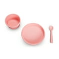 thumbnail interactive-video image 1 of Munchkin® C'est Silicone!™ Infant Self Feeding Set, Coral, Unisex, 1 of 14