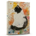 thumbnail image 1 of Munchkin Cat Black White Canvas Wall Art Animal Decor, Munchkin Cat Black White Canvas Prints Wild Animal Artwork for Living Room Bedroom Office 190HD739, 1 of 4
