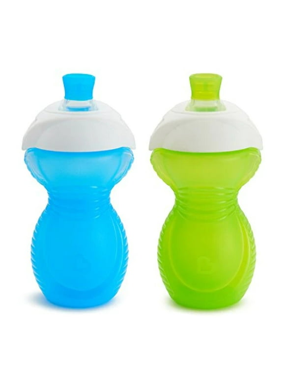 Munchkin® Click Lock™ Bite Proof Sippy Cup, 9 oz, Blue/Green, Unisex, 2 Pack
