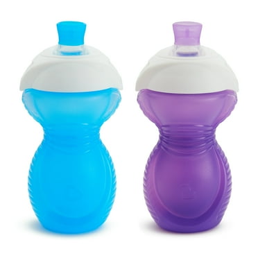 Munchkin® Click Lock™ Bite Proof Toddler Sippy Cup, 9 oz, Blue/Purple, Unisex, 2 Pack