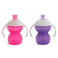 thumbnail image 1 of Munchkin® Click Lock™ Bite Proof Trainer Sippy Cup, 7 oz, Pink/Purple, Unisex, 2 Pack, 1 of 7