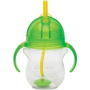 Munchkin Click Lock Weighted Flexi-Straw Cup, Colors May Vary 7 oz