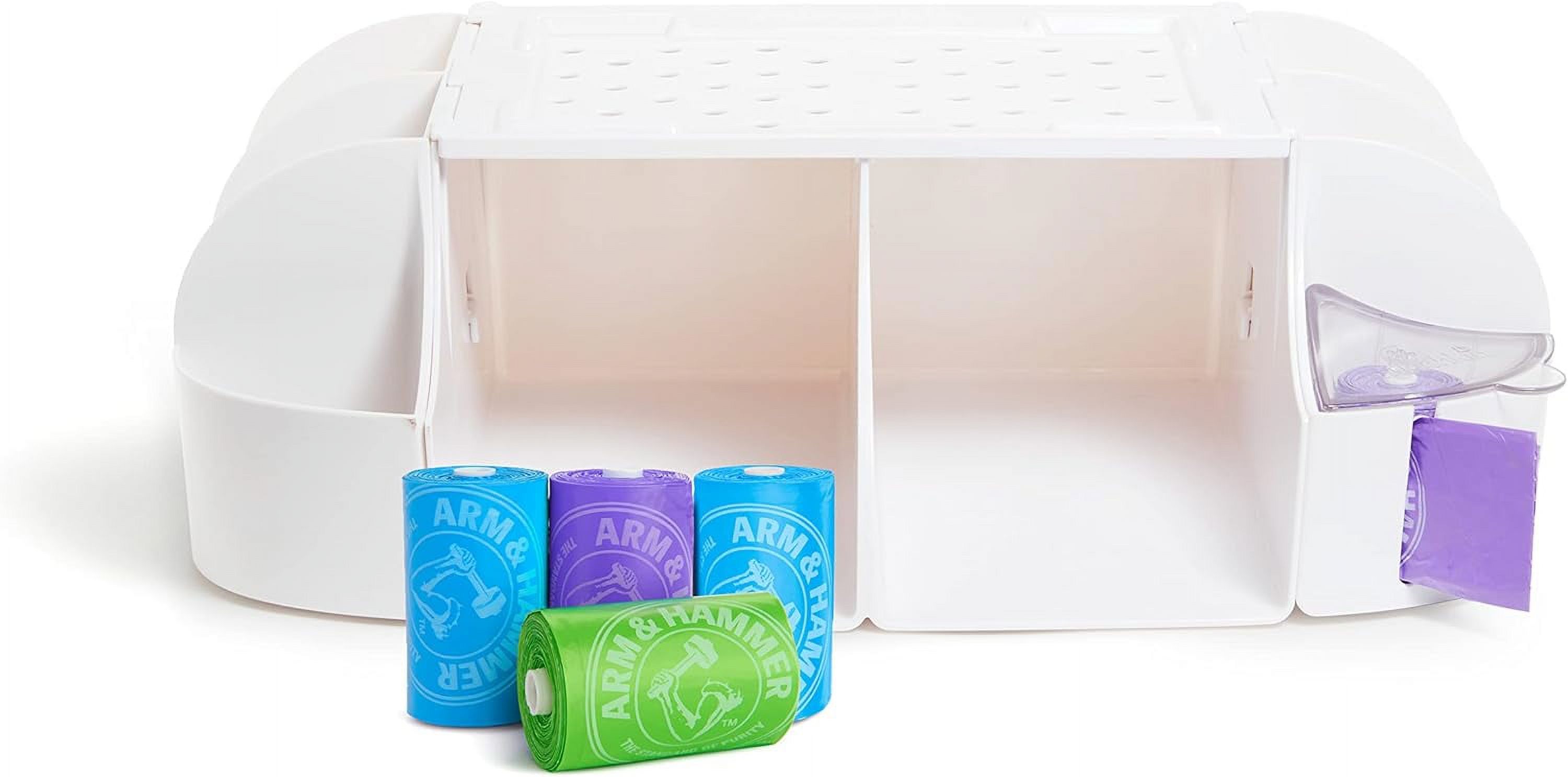Munchkin® Diaper Change Organizer and 60 Diaper Disposal Bags