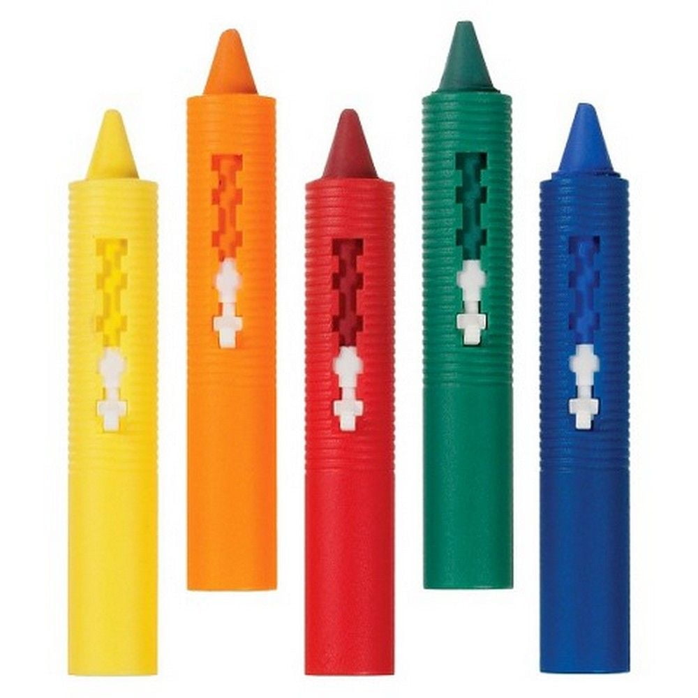 6pcs Washable Crayon Kids Baby Bath Time Paints Drawing Pens Toy