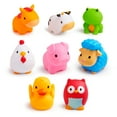 thumbnail interactive-video image 1 of Munchkin® Farm™ Animal Squirts Baby Bath Toy, 8 Pack, Unisex, 1 of 7