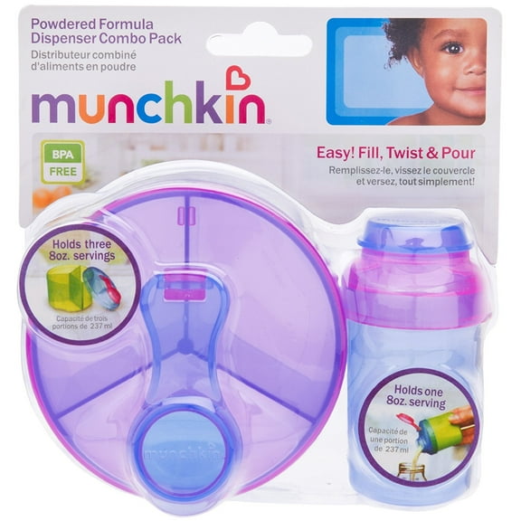 Munchkin Formula Dispenser Combo Pack, Blue - 2 Sets