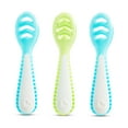 thumbnail image 1 of Munchkin® Gentle Dip™ Multistage First Infant Spoons, Blue/Green, Unisex, 3 Pack, 1 of 10