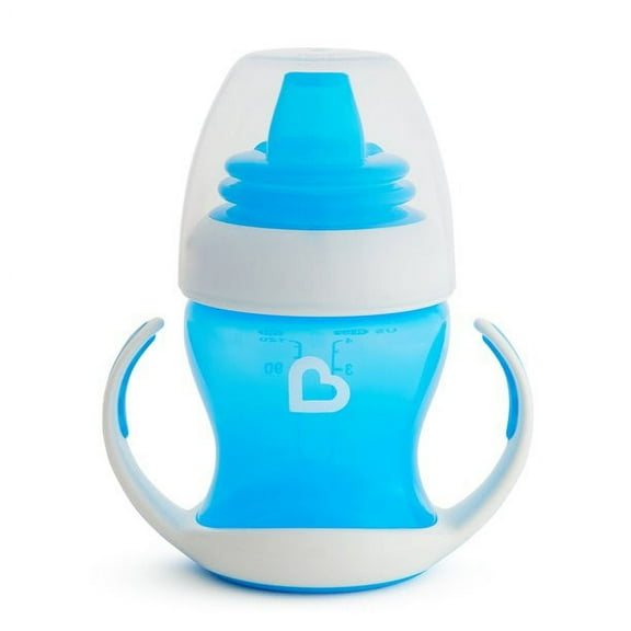 Munchkin® Gentle™ Transition Toddler Sippy Trainer Cup, 4 oz, Blue, Unisex