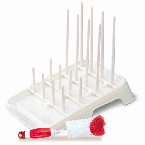 Munchkin Healthflow Bottle Drying Rack with Brush
