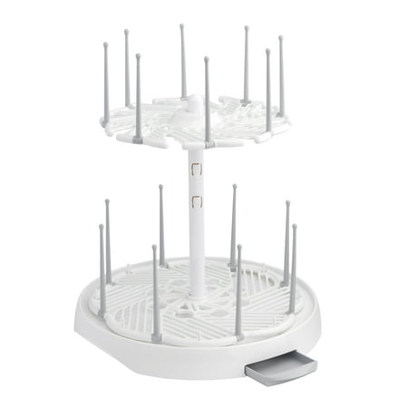 Munchkin High Capacity White Baby Bottles and Accessories Drying Rack