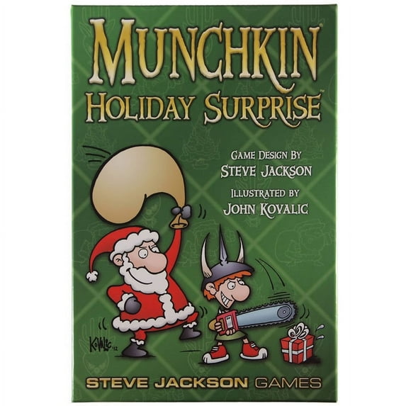 Munchkin Holiday Surprise Card Board Game Steve Jackson Games 837654321645
