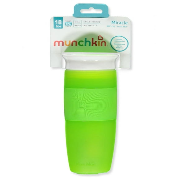 Munchkin MIracle 360 Degree Cup (14 oz.) - green, one size