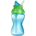 thumbnail image 1 of Munchkin Mighty Grip Flip Straw Cup, 10 oz 1 ea (Pack of 2), Colors May Vary, 1 of 2