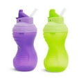 thumbnail image 1 of Munchkin Mighty Grip Flip Straw Cups 2-Pack, 10- Ounce Colors Vary, 1 of 5