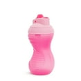 thumbnail image 1 of Munchkin® Mighty Grip® Toddler Flip Straw Sippy Cup, 10 oz, Pink, Unisex, 1 of 6